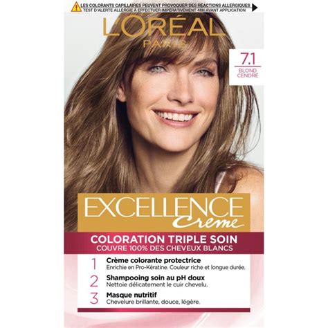 Excellence Crème Coloration permanente 7.1 Blond .